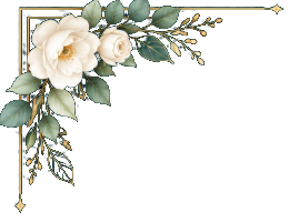 Top-left corner flower blossom