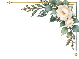 Top-right corner flower blossom